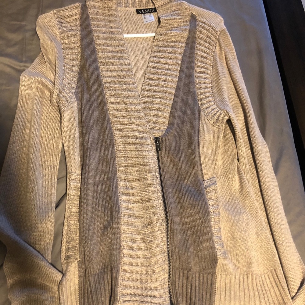 Venus Zip-Up Sweater